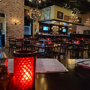 We love the ambiance here. Enjoying our 27th wedding anniversary,  February 2022.