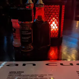 I love it that I can barely read the menu the light is so low..very pleasant