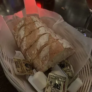 Complimentary bread