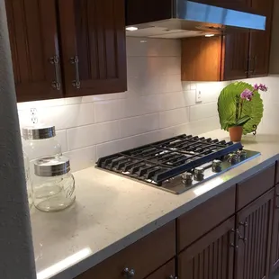 Lisa's amazing tile skills