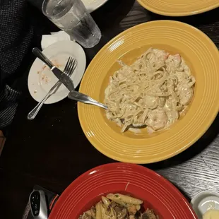 Lemon Cream Sauce &amp; Shrimp