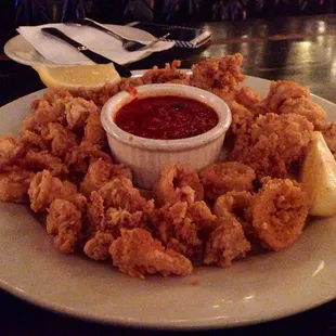 Yummy and crunchy Calamari.