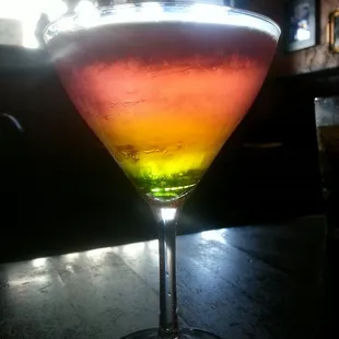 Watermelon martini. So pretty, so good!