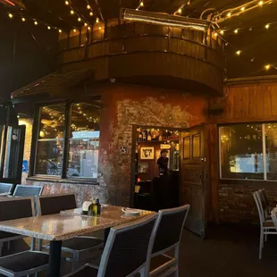 Patio seating