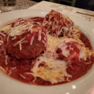 Baked Meatball Mozzarella