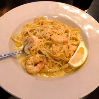 Lemon Cream Sauce & Shrimp