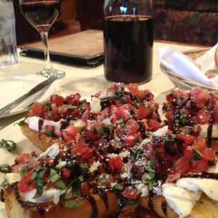 Do yourself a favor and order the bruschetta.