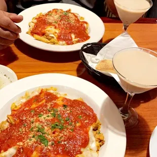 Baked Ziti and Expresso Martini