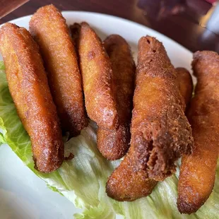 Fried pickles - they need to rethink this concept. Not very good