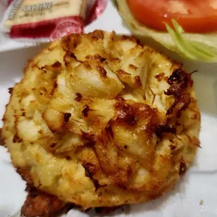 Crab cake platter