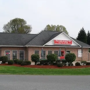 the front of the restaurant