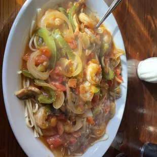 Shrimp Cacciatore