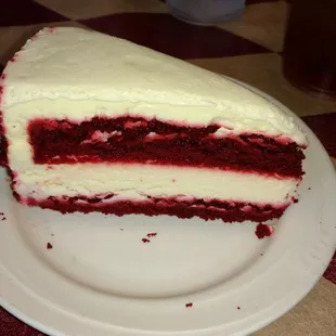 Red velvet cheesecake