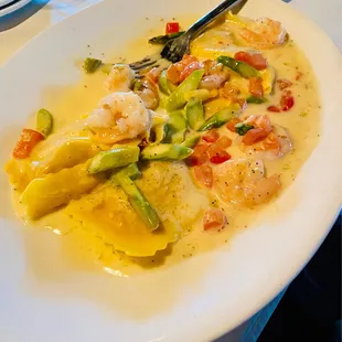 Seafood Ravioli