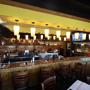 Full bar with speciality cocktails