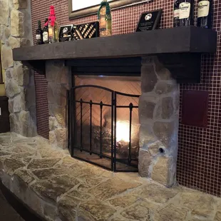 Beautiful fireplace!