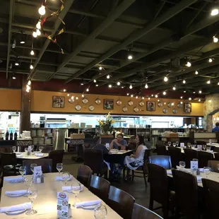Very comfortable dining room.