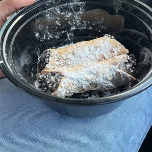Cannolis, $7.50 ROMANO'S CANNOLI