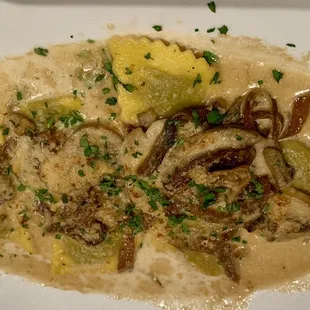 Mushroom Ravioli