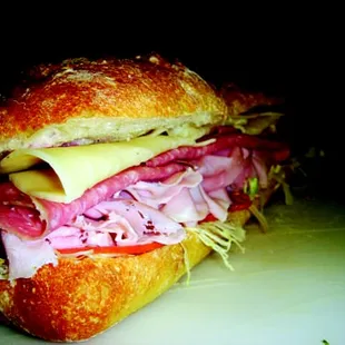 the loaded Italian sub