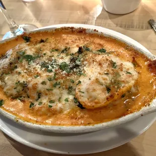 Seafood stuffed shells