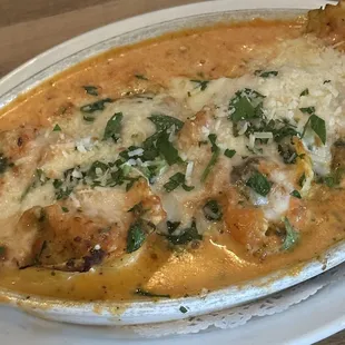 Stuff seafood shells