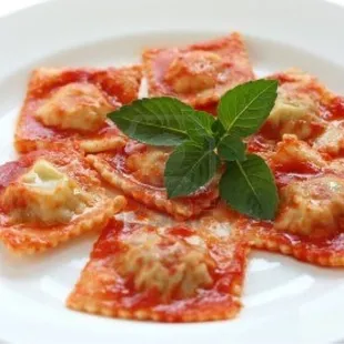 Cheese ravioli
