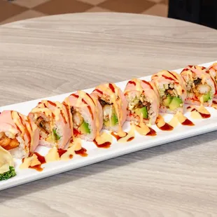 sushi and sashimi, food