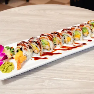 sushi and sashimi, food