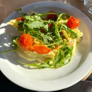 Summer squash frittata