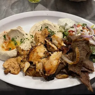 The best 3. Chicken and Gyro Combo Plate
