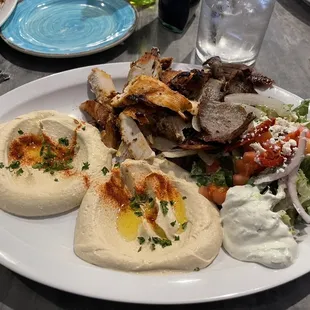 3. Chicken and Gyro Combo Plate