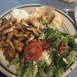 1. Chicken Shawarma Plate