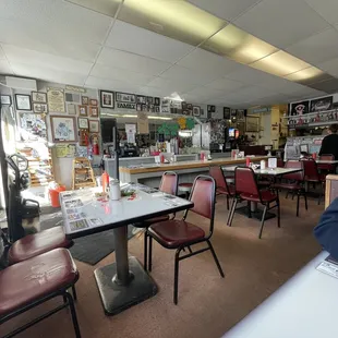 Corner booth closest to the entrance!