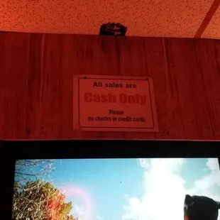a tv in a restaurant