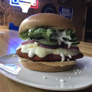 Buffalo chicken sandwich