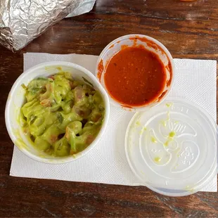 Pricey guac that's mostly onions, tomatoes, and tomatillos