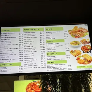 Menu Part 2