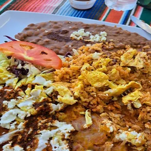 Chilaquiles!! Delish.
