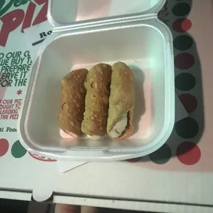 Cannolis $1/each