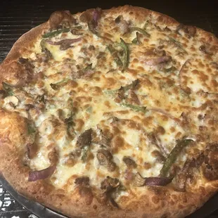 Philly Cheese Steak Pizza