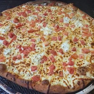 The Abominable SnowMan - Roman's Version Of A White Pizza