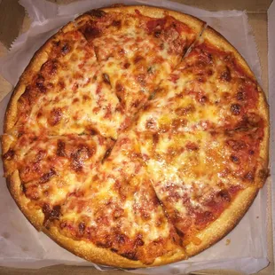 Small cheese pizza