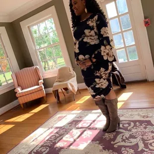 Fireplace room. We opened presents in this room.