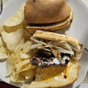 Cheeseburger Sub