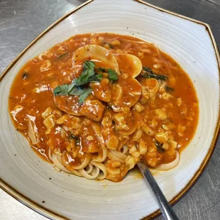 Linguini with Clam Sauce