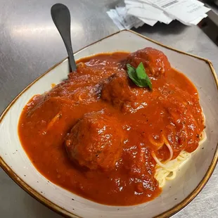 Spaghetti with Meatballs