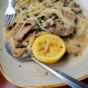 Veal piccata