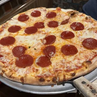 Pepperoni pizza