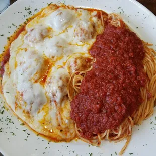 Meatball Parmigiana